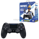 SONY PS4 DualShock brezžični kontroler Black z igro Fortnite