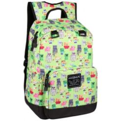 JINX MINECRAFT 17" OVERWORLD SPRITES BACKPACK MULTICOLOR