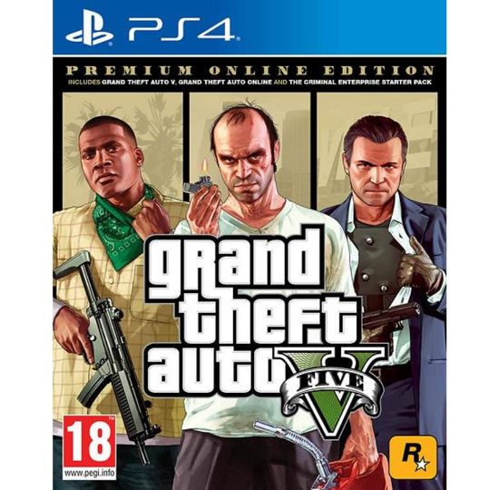 Grand Theft Auto V - Premium Online Edition (PS4)