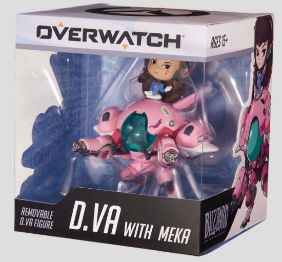 MERCHANDISE FIGURE CUTE BUT DEADLY D.VA WITH MEKA