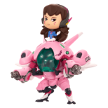 MERCHANDISE FIGURE CUTE BUT DEADLY D.VA WITH MEKA