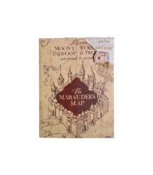 BLUE SKY HARRY POTTER MARAUDERS MAP A5 BELEŽNICA