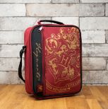 BLUE SKY HARRY POTTER DELUXE 2 POCKET LUNCH BAG BURGUNDY – CREST TORBA