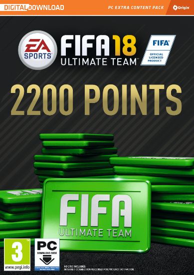 Fifa 18 2200 FUT POINTS (pc)