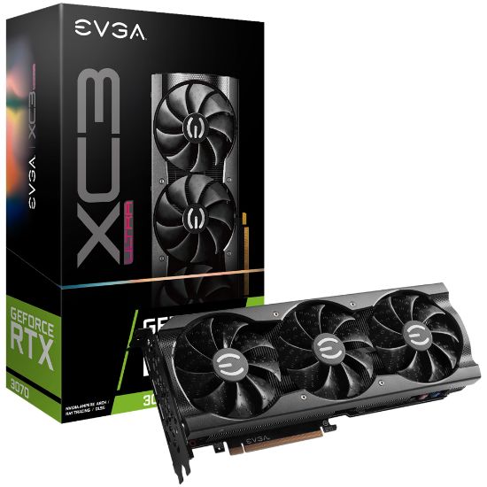 EVGA GEFORCE RTX 3070 XC3 LHR ULTRA GAMING grafična kartica