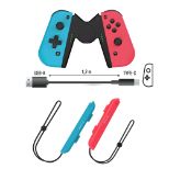 F&G SWITCH JOY-CON BLUETOOTH DUO PRO PACK - MODRE/RDEČE BARVE