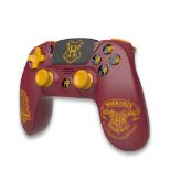 OFFICIAL HARRY POTTER - BREZŽIČNI PS4 KONTROLER - GRYFFINDOR - RDEČE BARVE