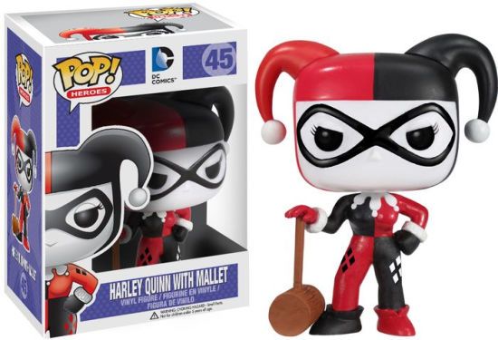 FUNKO POP HEROES: BATMAN - HARLEY QUINN WITH MALLET