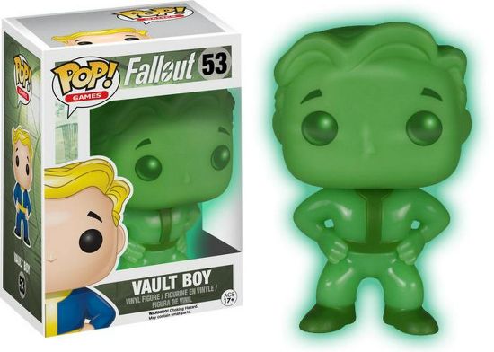 FUNKO POP GAMES: FALLOUT - VAULT BOY GREEN SCREEN GW