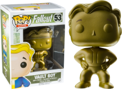 FUNKO POP GAMES: FALLOUT - VAULT BOY (GOLD)