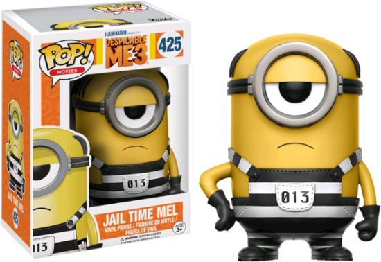 FUNKO POP MOVIES: DESPICABLE ME 3 - JAIL TIME MEL