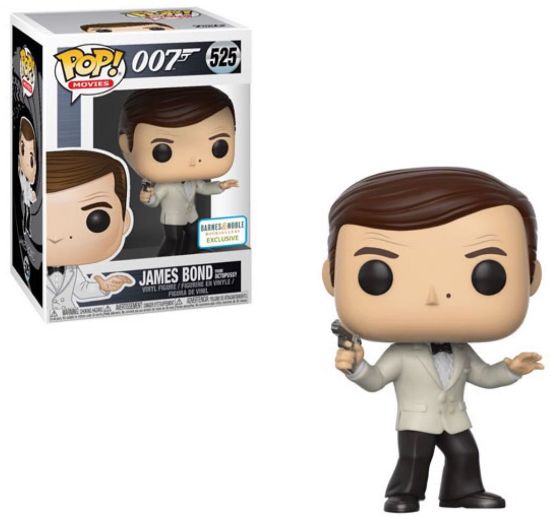 Figura FUNKO POP! VINYL: JAMES BOND: ROGER MOORE (WHITE TUX) (EXC) (CC)