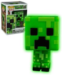 Figura FUNKO POP! VINYL: GAMES: MINECRAFT: GREEN CREEPER GITD (EXC)