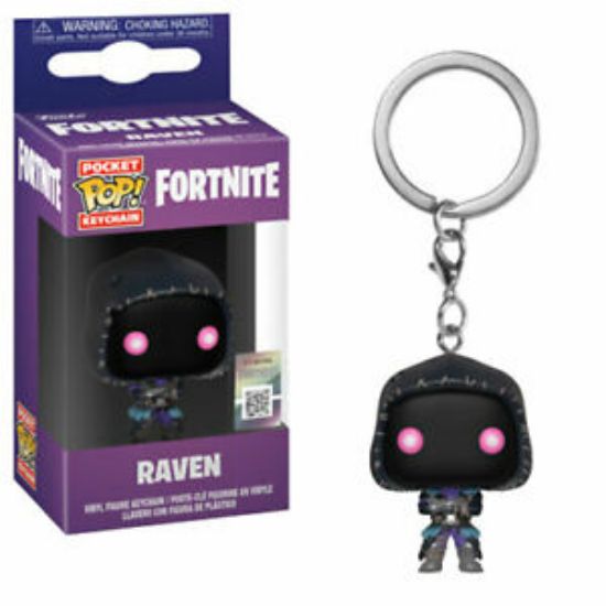 FUNKO POCKET POP KEYCHAIN Fortnite S2 raven obesek