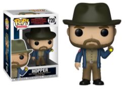 Figura FUNKO POP TELEVISION: STRANGER THINGS - HOPPER W/FLASHLI