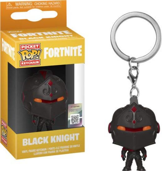 FUNKO POCKET POP KEYCHAIN Fortnite black knight obesek