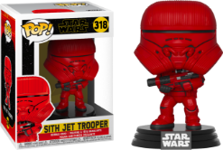 Figura FUNKO POP STAR WARS EP 9: STAR WARS - SITH JET TROOPER