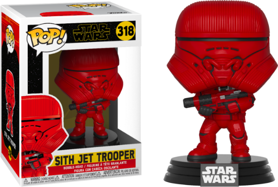 Figura FUNKO POP STAR WARS EP 9: STAR WARS - SITH JET TROOPER