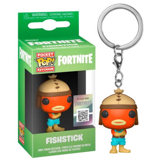 FUNKO POCKET POP KEYCHAIN Fortnite fishstick obesek