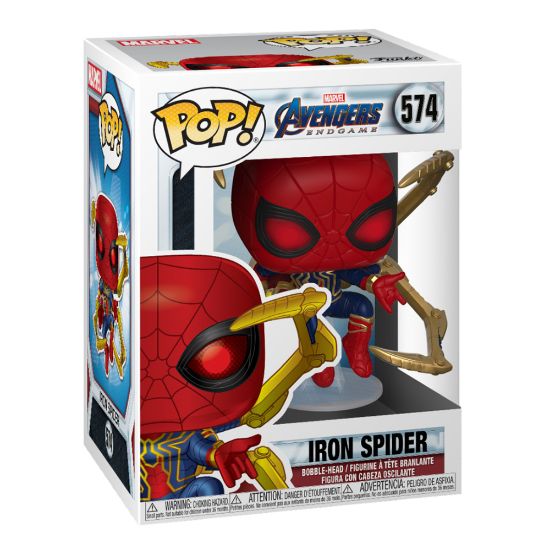 Figura FUNKO POP MARVEL: ENDGAME -IRON SPIDER W/ NANO GAUNTLET