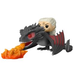 FUNKO POP RIDES: GAME OF THRONES - DAENERYS ON FIERY DROGON