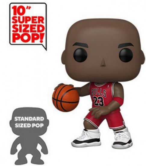 Figura FUNKO POP NBA: BULLS - 10" MICHAEL JORDAN (RED JERSEY)