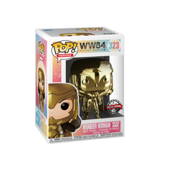 FUNKO POP HEROES: WONDER WOMAN - WONDER WOMAN (GOLD) (EXC)