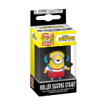 FUNKO POCKET POP KEYCHAIN Minions 2 roller skating Stuart obesek