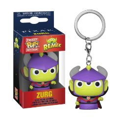 FUNKO POCKET POP KEYCHAIN Pixar allien remix Zurg obesek 