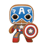 FUNKO POP MARVEL: HOLIDAY- CAPTAIN AMERICA