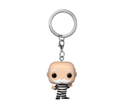 FUNKO POCKET POP KEYCHAIN Monopoly mr. Monopoly in jail obesek