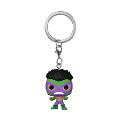 FUNKO POCKET POP KEYCHAIN Marvel Lucha Libre Hulk obesek