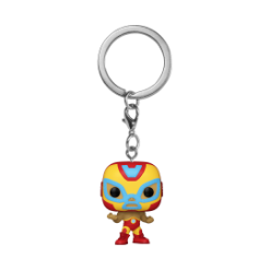 FUNKO POCKET POP KEYCHAIN Marvel Lucha Libre Iron man obesek