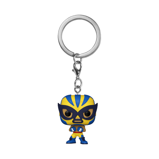 FUNKO POCKET POP KEYCHAIN Marvel Lucha Libre Wolverine obesek