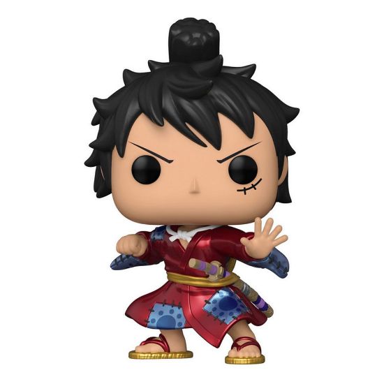 FUNKO POP ANIMATION One Piece – Luffy in kimono METALLIC