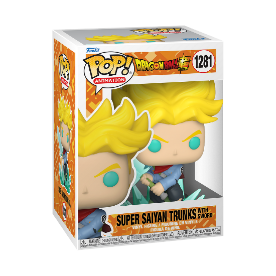 FUNKO POP ANIMATION: DRAGON BALL SUPER - SS TRUNKS W/ STAR WARSORD