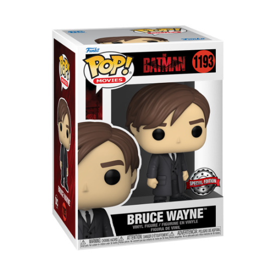 FUNKO POP MOVIES: THE BATMAN - BRUCE WAYNE (SUIT)