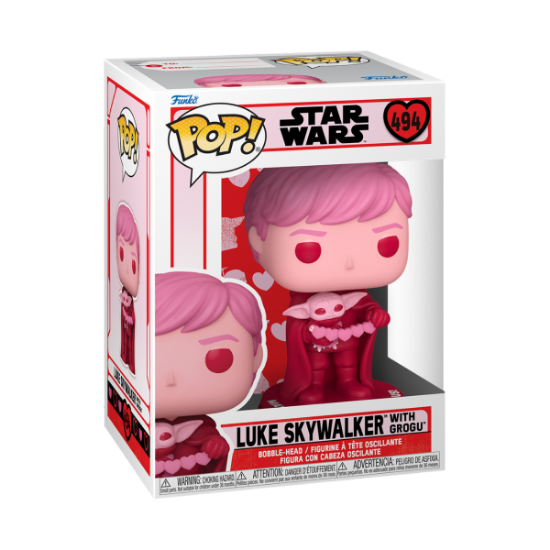 FUNKO POP: STAR WARS - VALENTINES - LUKE & GROGU