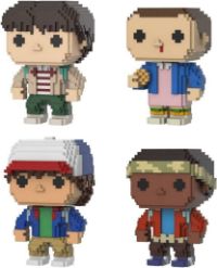 FUNKO 8 BIT POP: STRANGER THINGS 4PK