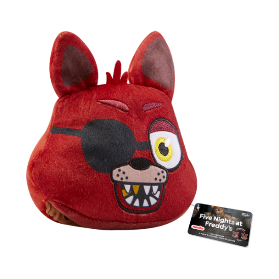 FUNKO PLUSH: FIVE NIGHTS AT FREDDYS - REVERSIBLE HEADS - 4" FOXY