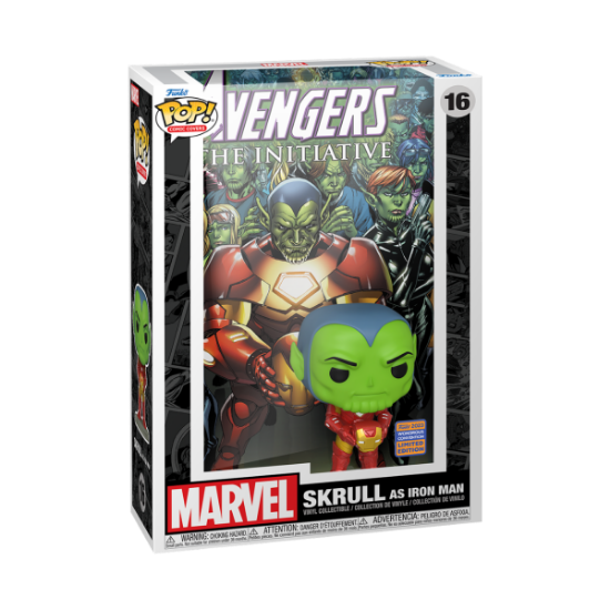 FUNKO POP COMIC COVER: MARVEL - SKRULL (SP)