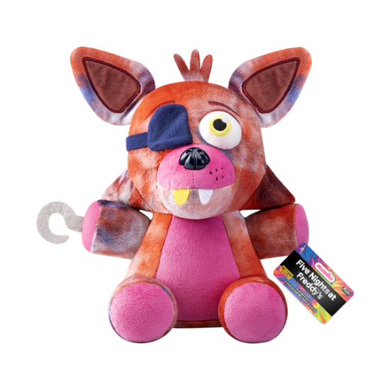 FUNKO PLUSH JUMBO: FIVE NIGHTS AT FREDDYS TIEDYE - FOXY 10"