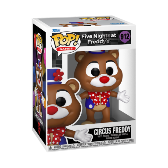 FUNKO POP GAMES: FIVE NIGHTS AT FREDDYS - CIRCUS FREDDY