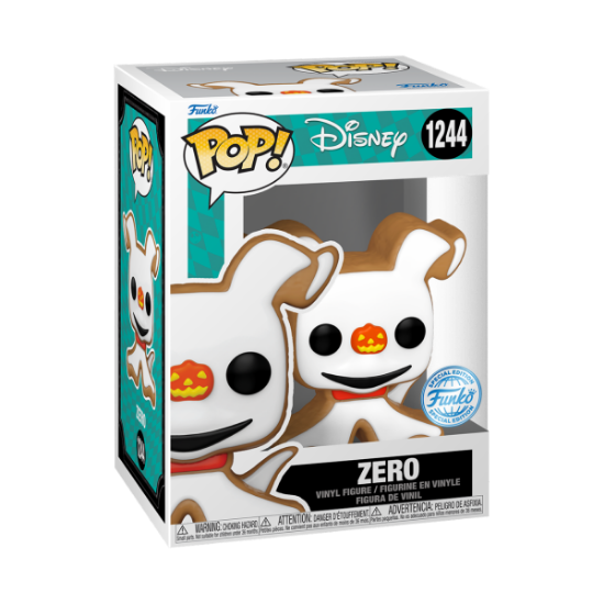 FUNKO POP DISNEY: NIGHTMARE BEFORE CHRISTMAS - ZERO (GINGERBREAD)(SP)