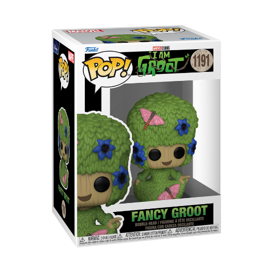 FUNKO POP MARVEL: I AM GROOT - GROOT (MARIE HAIR)