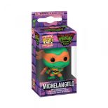 FUNKO POCKET POP KEYCHAIN TMNT mutant mayhem Michelangelo obesek