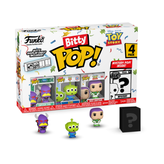 FUNKO BITTY POP: TOY STORY 4PK - ZURG