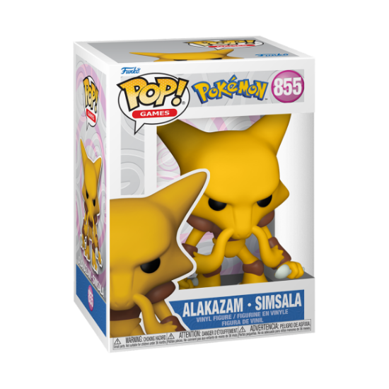 FUNKO POP GAMES: POKEMON - ALAKAZAM