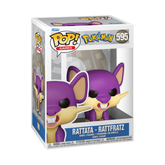 FUNKO POP GAMES: POKEMON- RATTATA