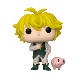 FUNKO POP ANIMATION: SEVEN DEADLY SINS - MELIODAS W/HAWK